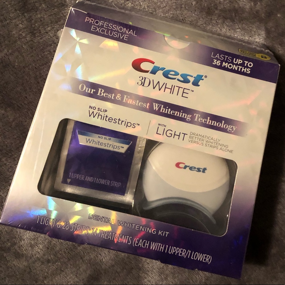 Crest Whitening strips